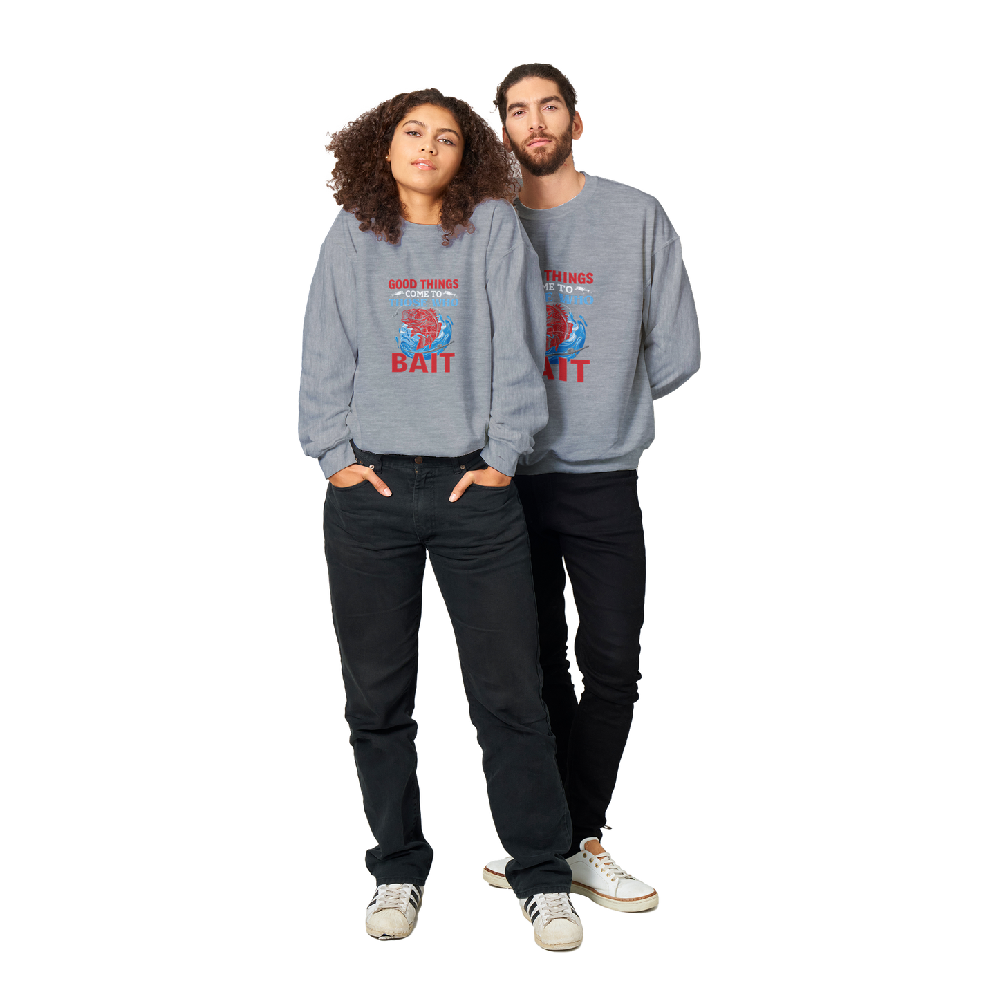 Fishing Unisex Crewneck Sweatshirt