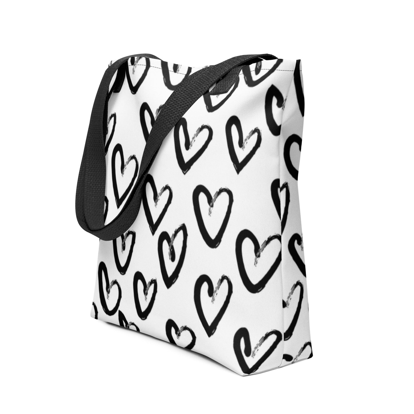 Black Hearts Tote