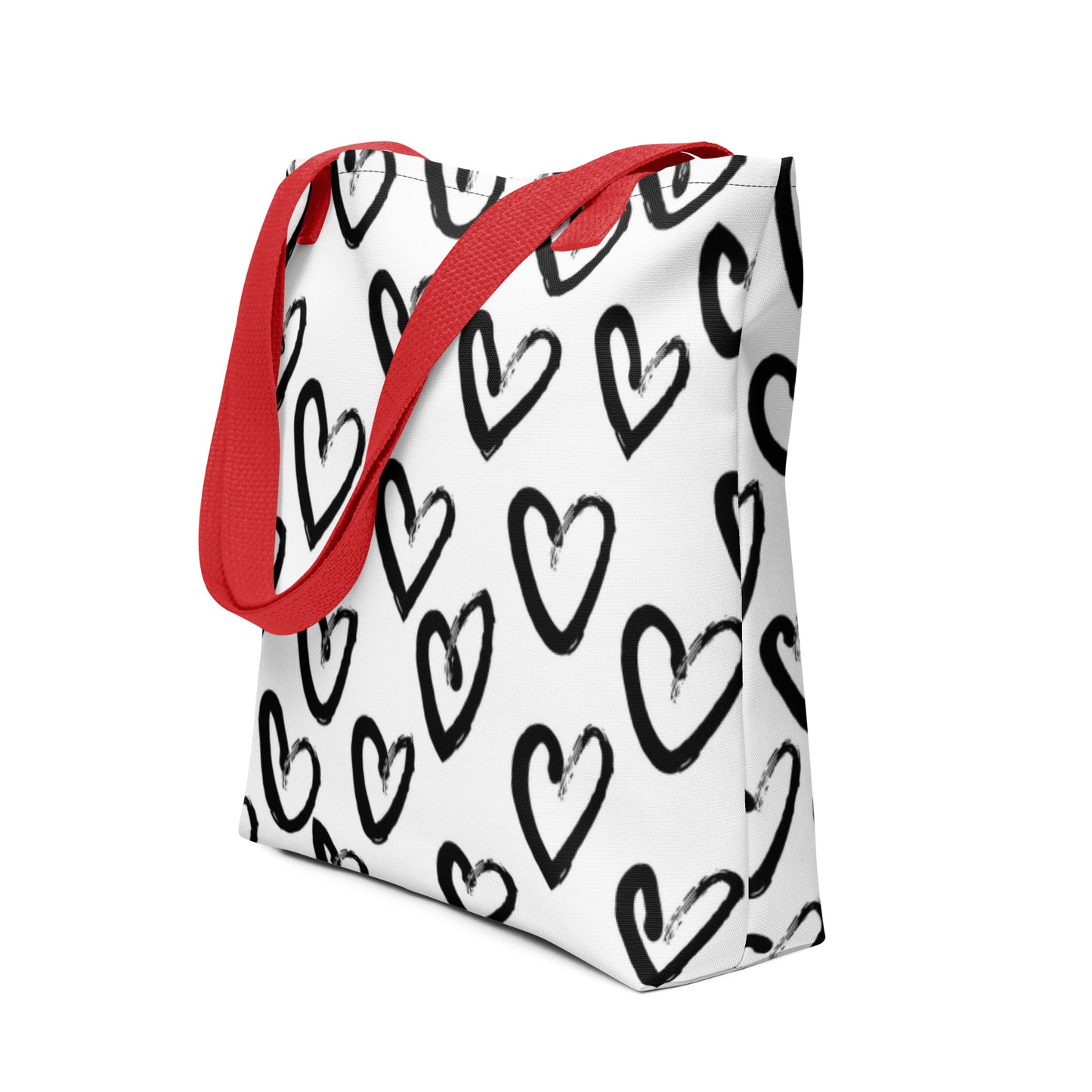 Black Hearts Tote