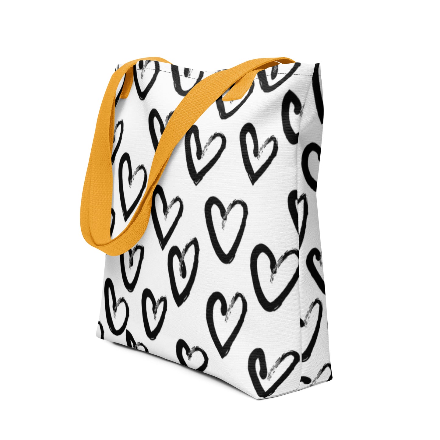 Black Hearts Tote