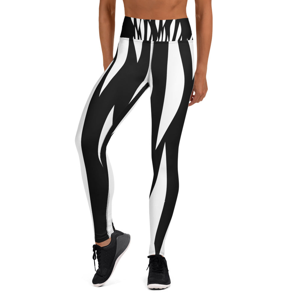 Black/White Leggings