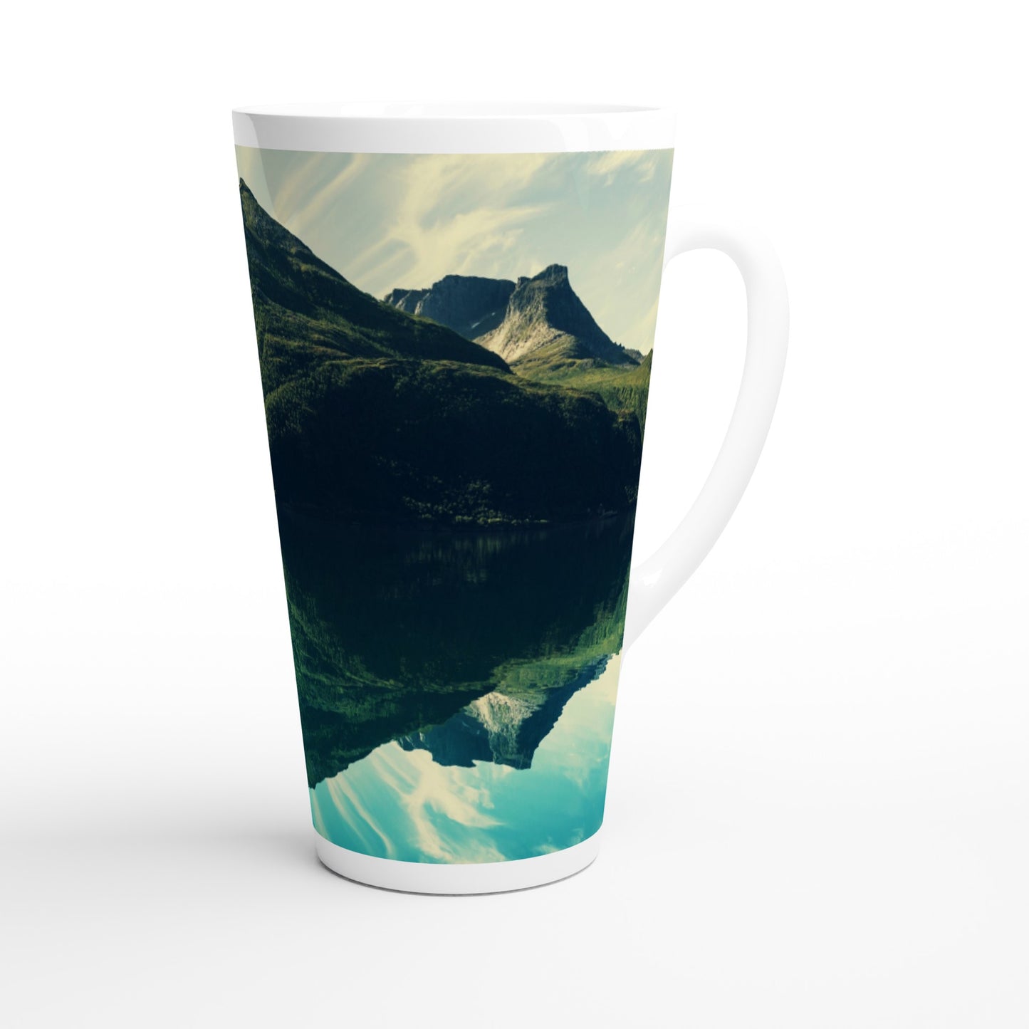 Mountain Latte 17oz Ceramic Mug