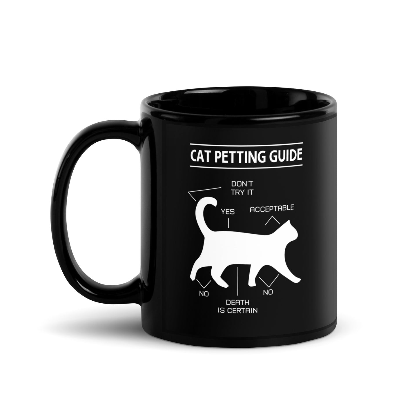 Cat Petting Mug