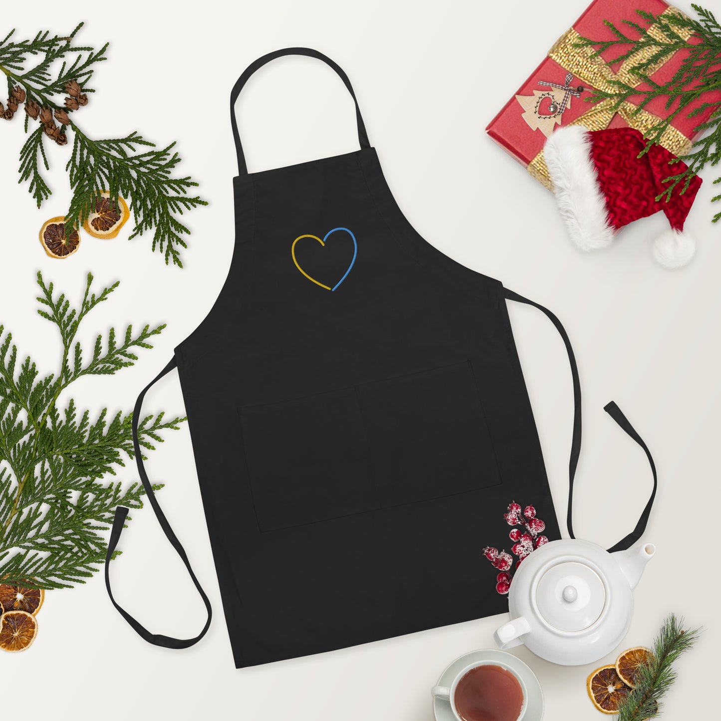 Ukraine Heart Apron