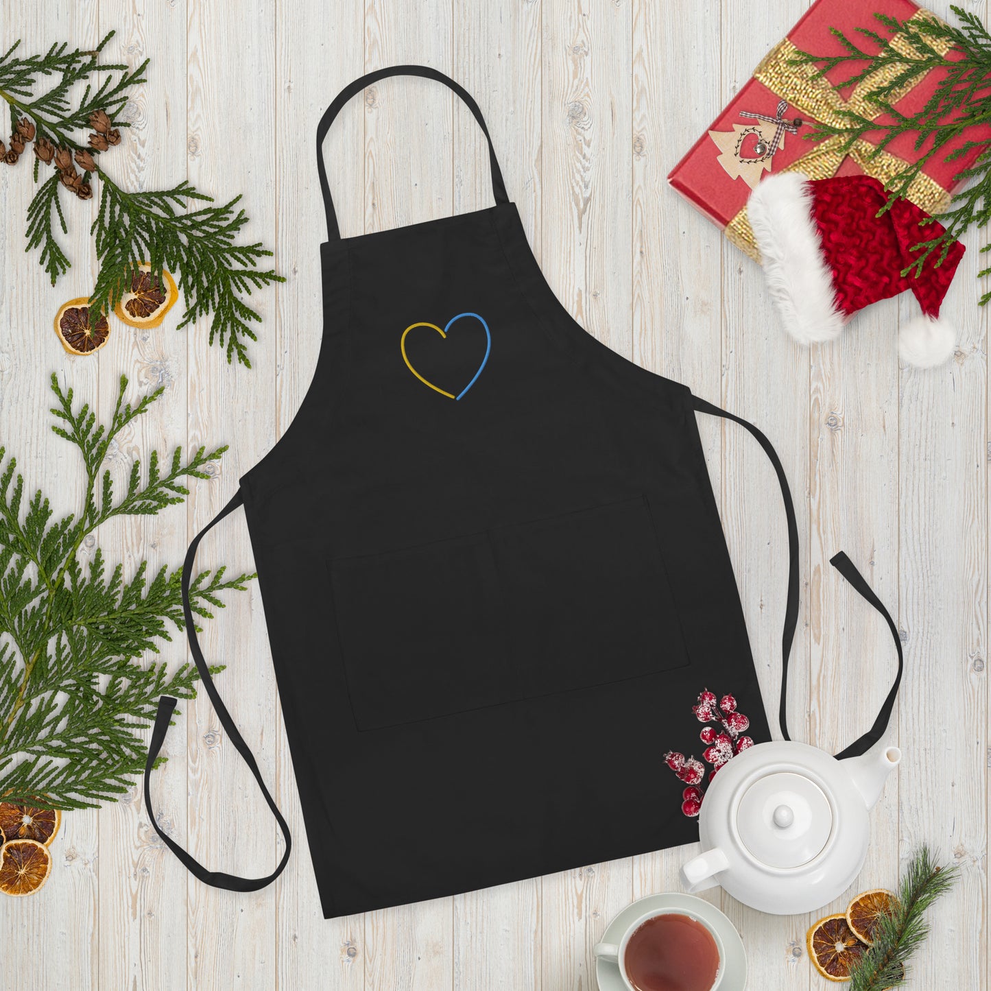 Ukraine Heart Apron