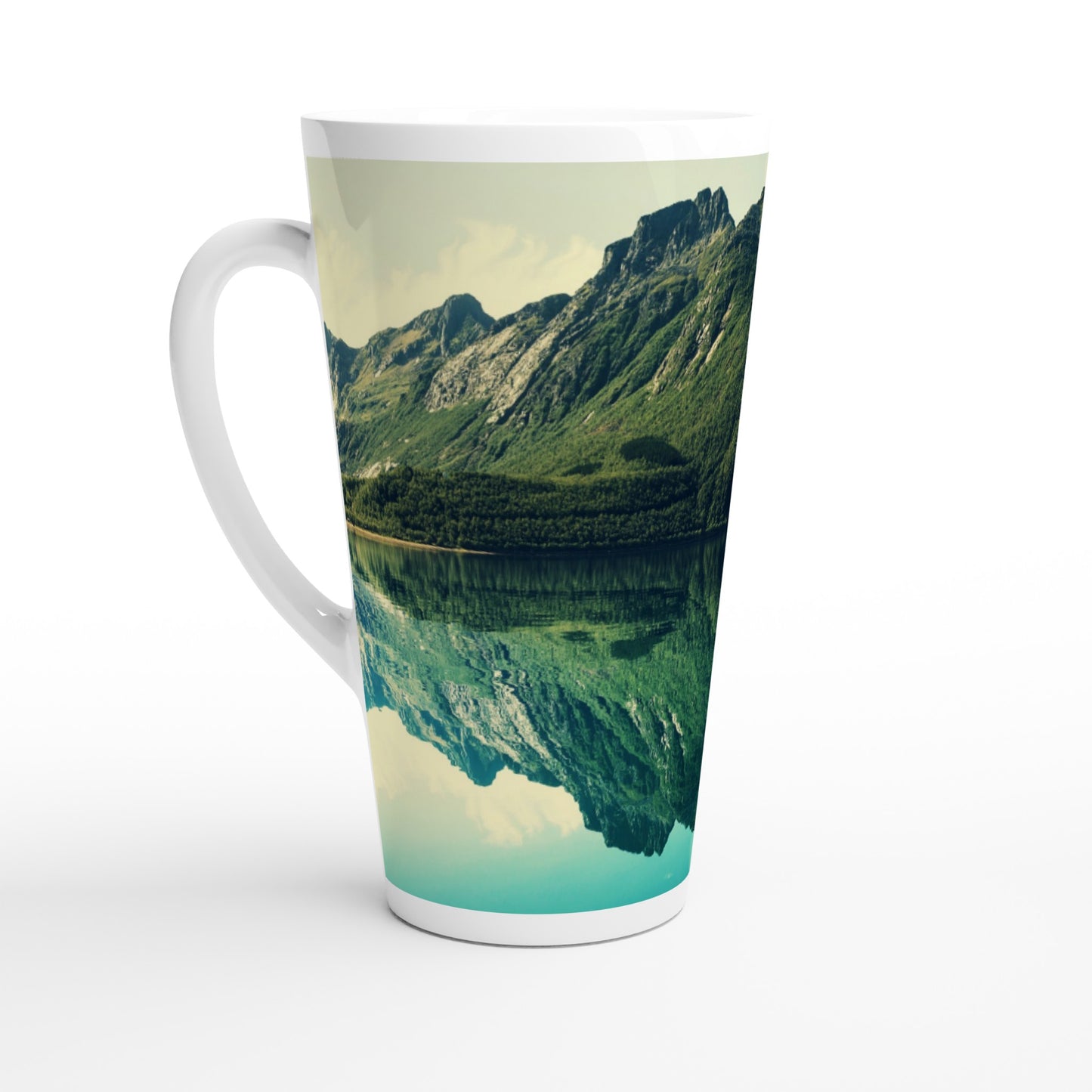 Mountain Latte 17oz Ceramic Mug