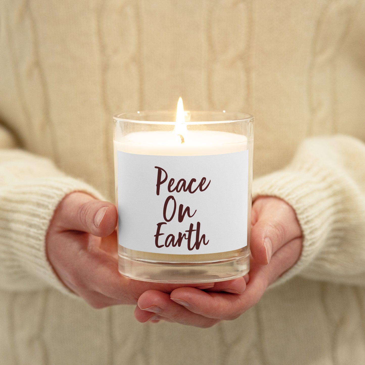 Peace On Earth Soy Wax Candle