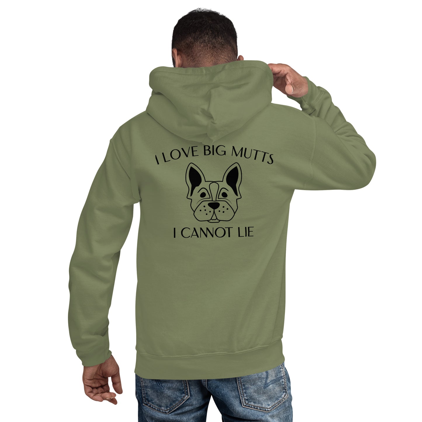 I Love Big Mutts Unisex Hoodie