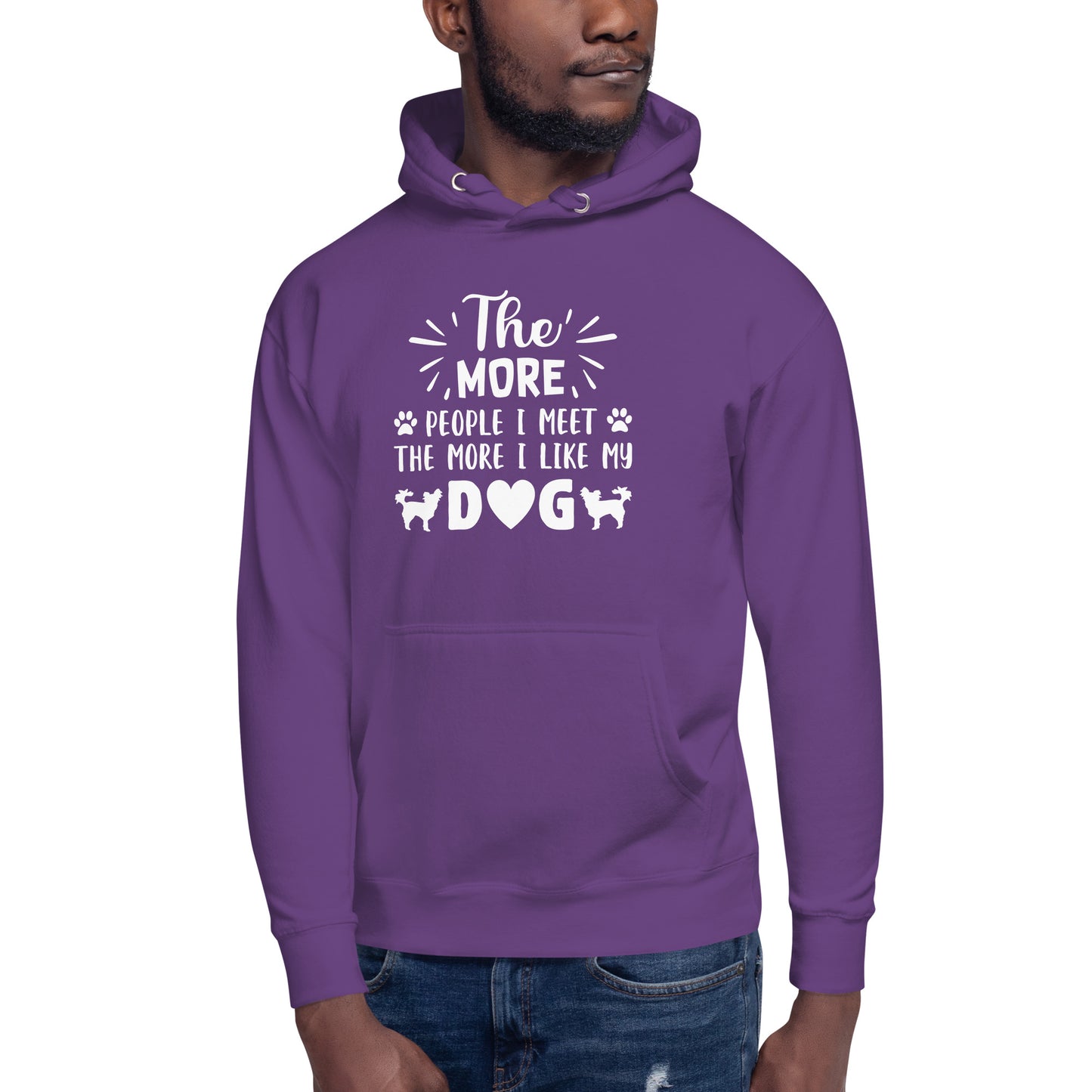 The More People I Meet...Unisex Hoodie