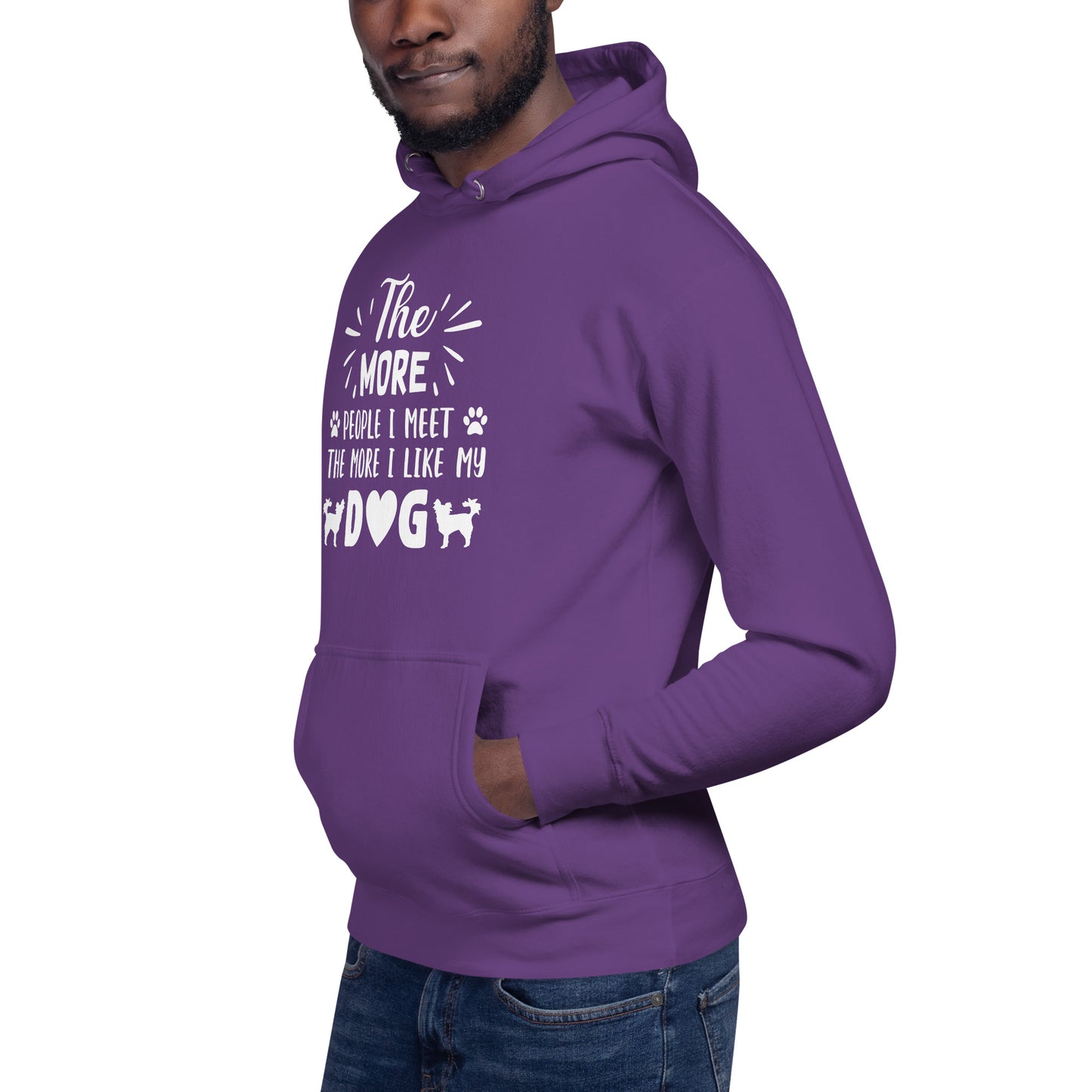 The More People I Meet...Unisex Hoodie