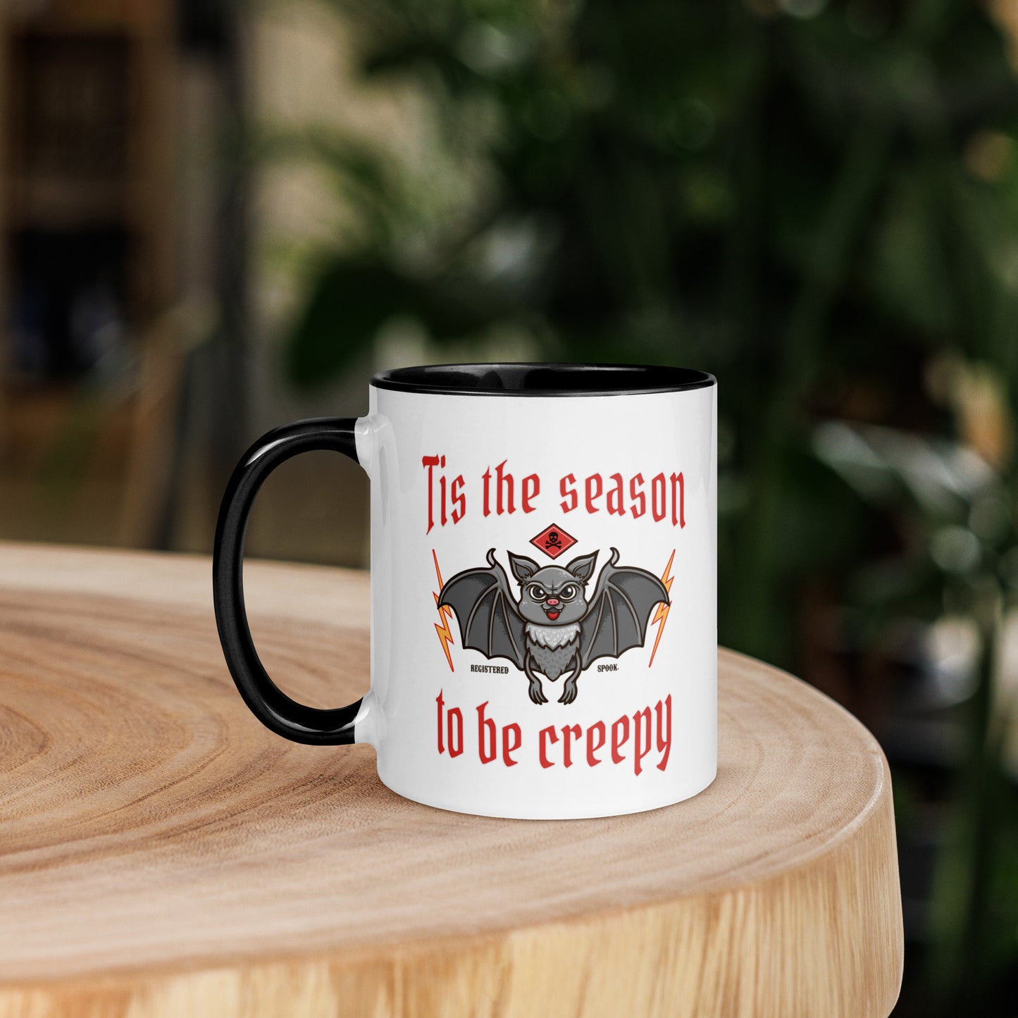 Creepy Mug with Color Inside