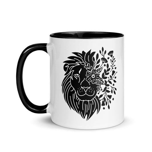 B & W Tiger Mug