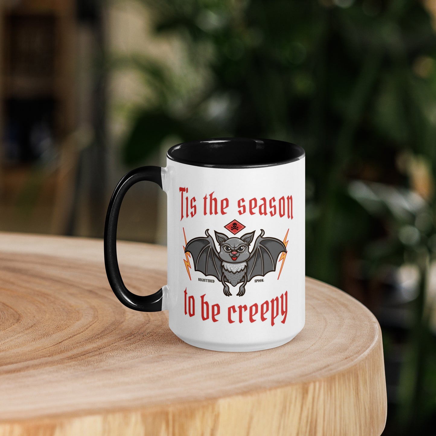 Creepy Mug with Color Inside