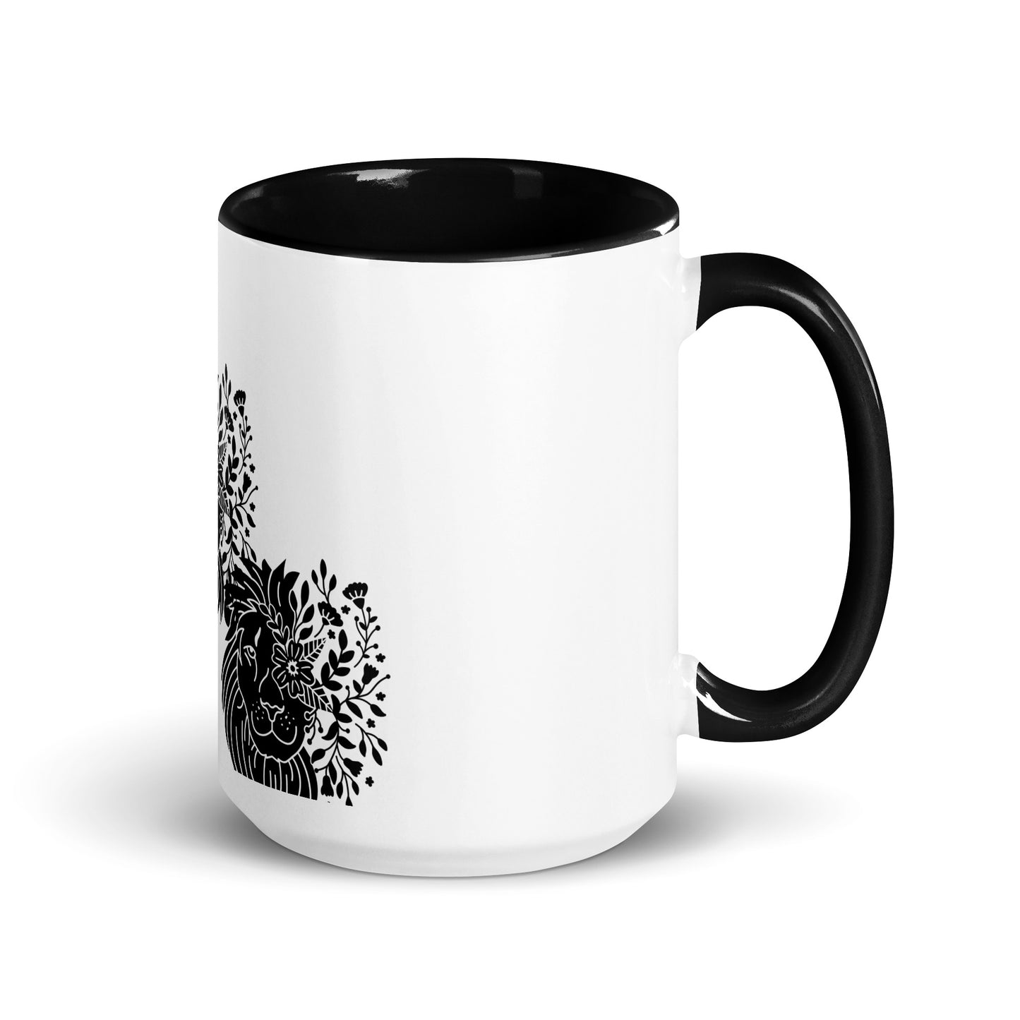 B & W Tiger Mug