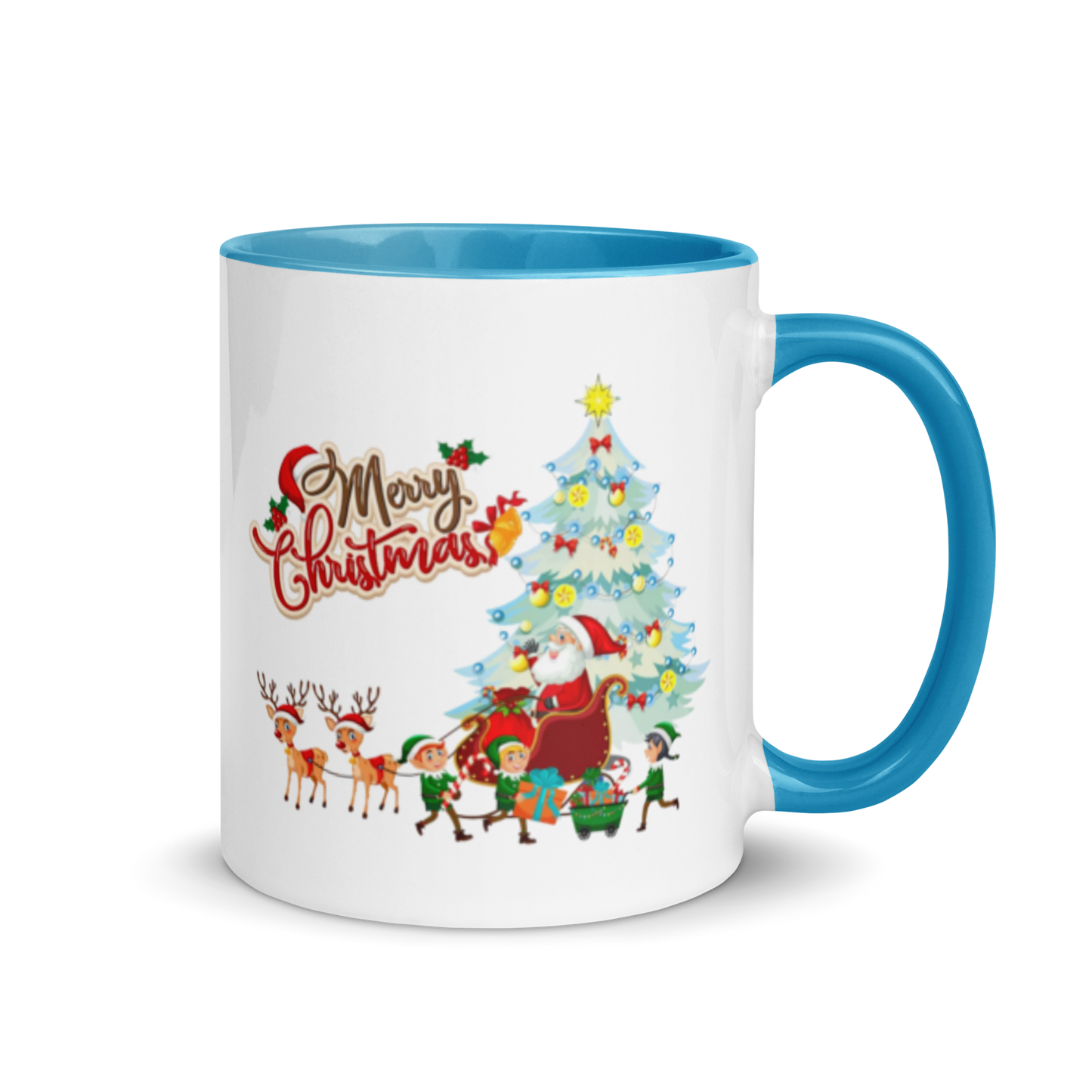 Christmas Mug with Color Inside