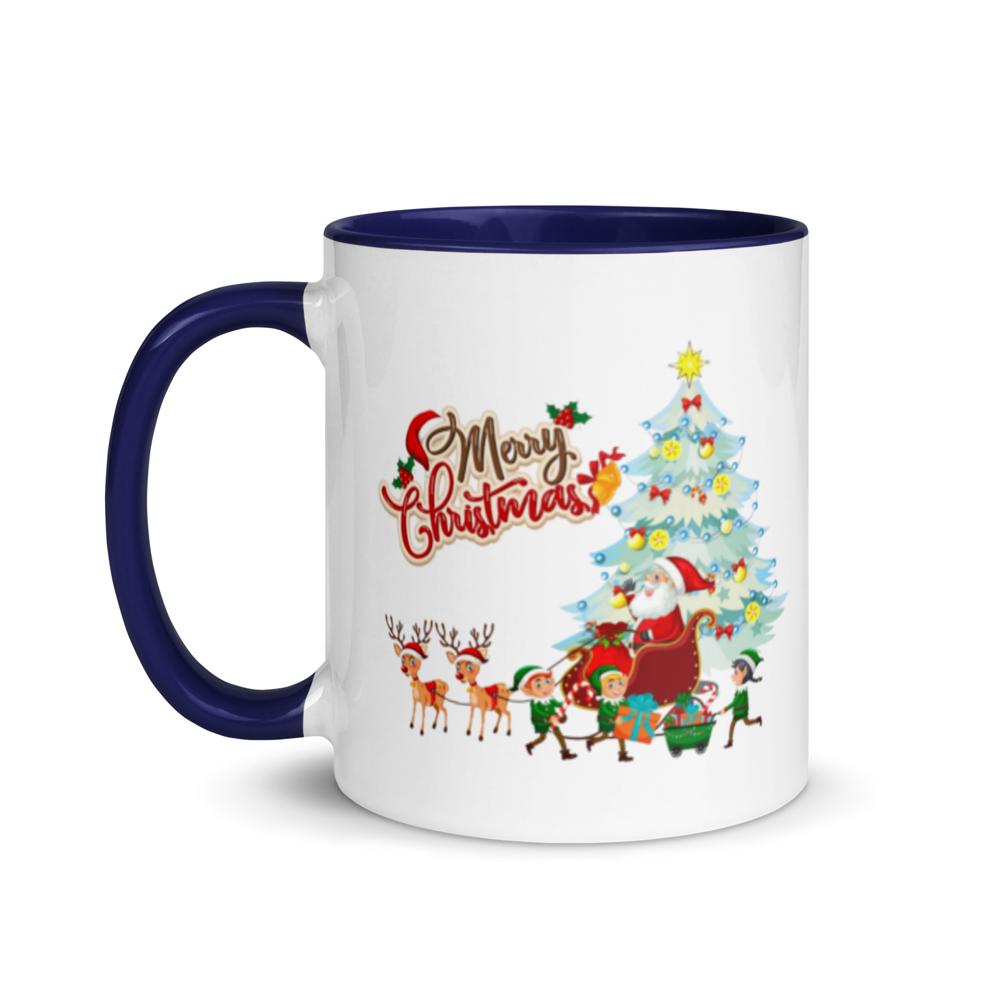 Christmas Mug with Color Inside