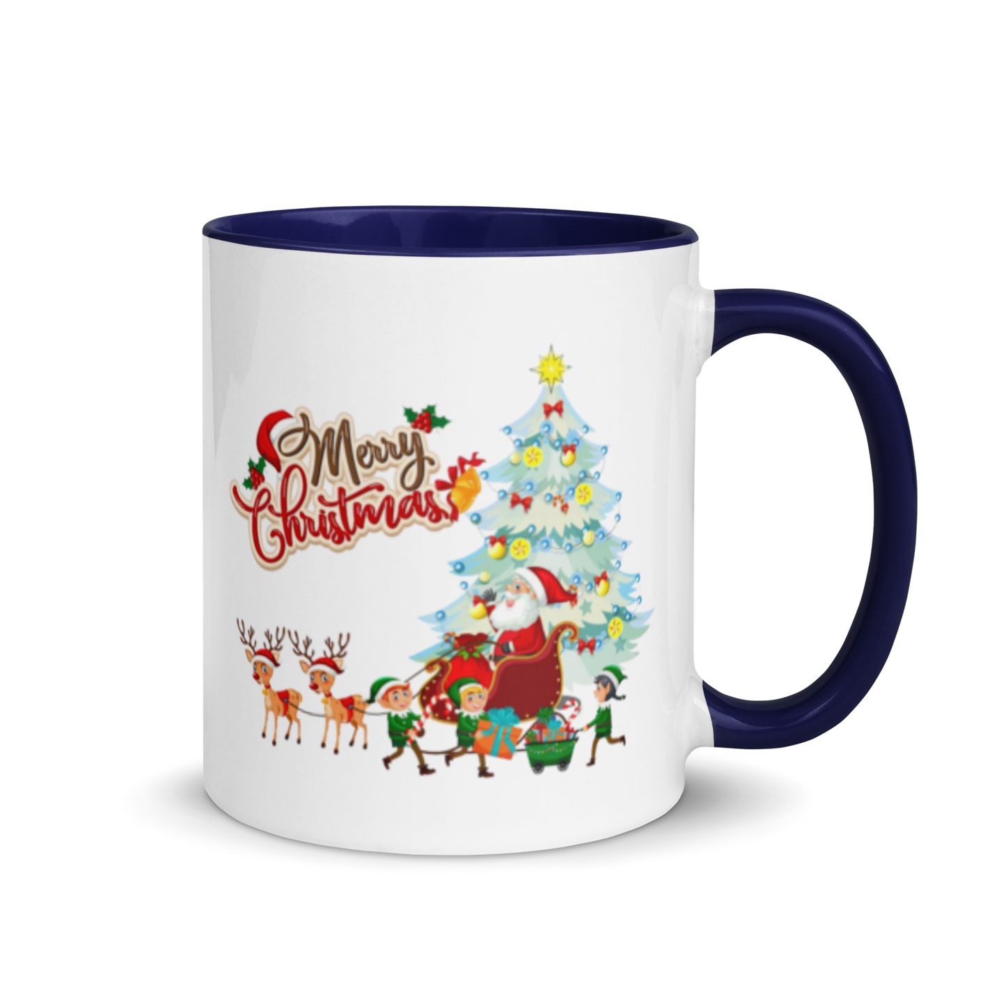 Christmas Mug with Color Inside