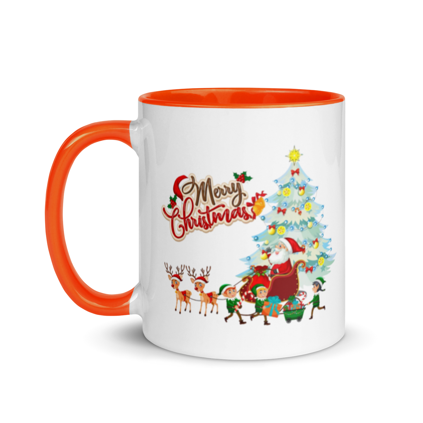 Christmas Mug with Color Inside