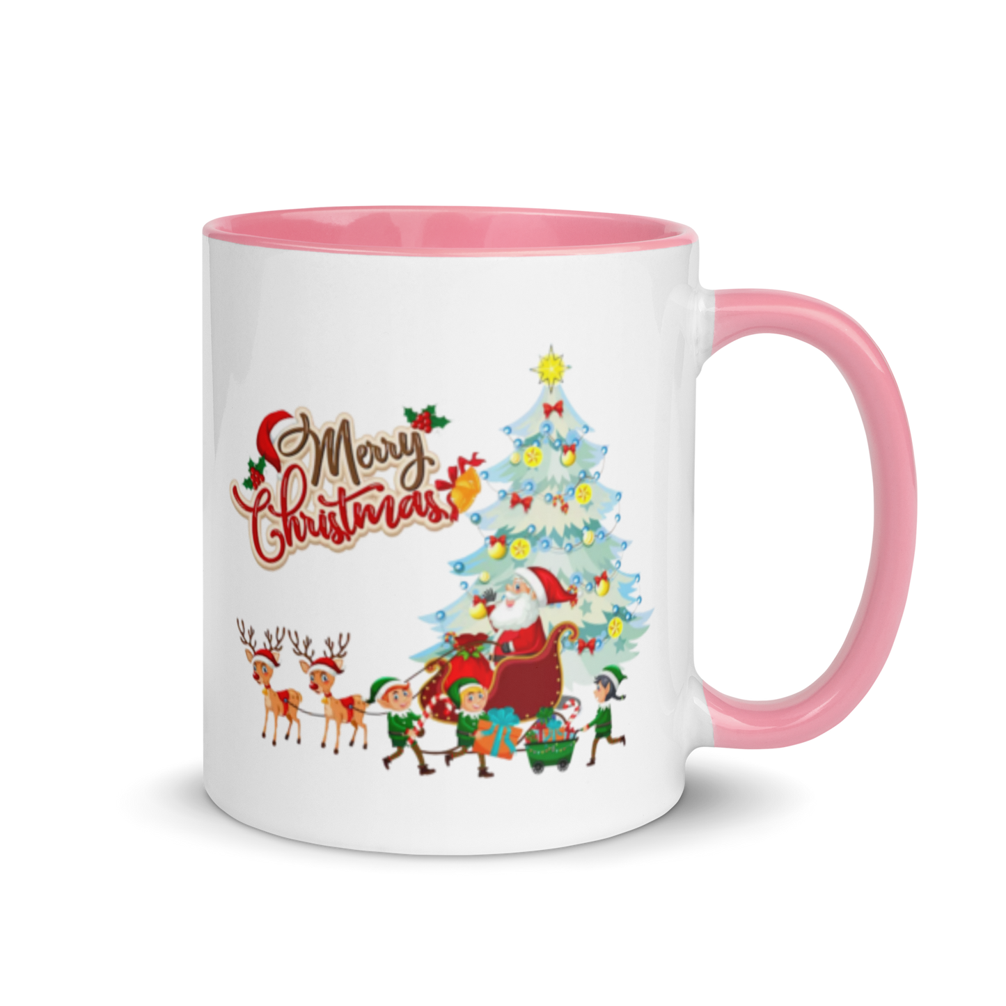 Christmas Mug with Color Inside