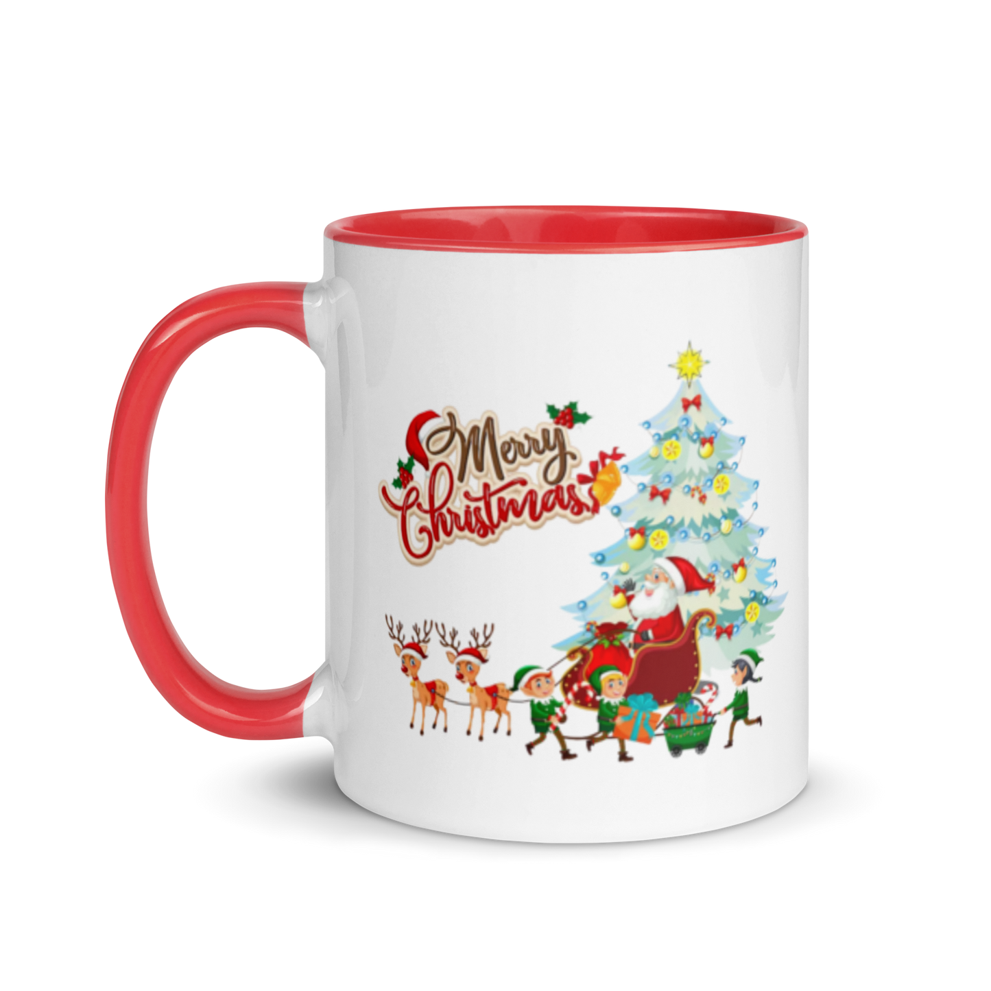 Christmas Mug with Color Inside