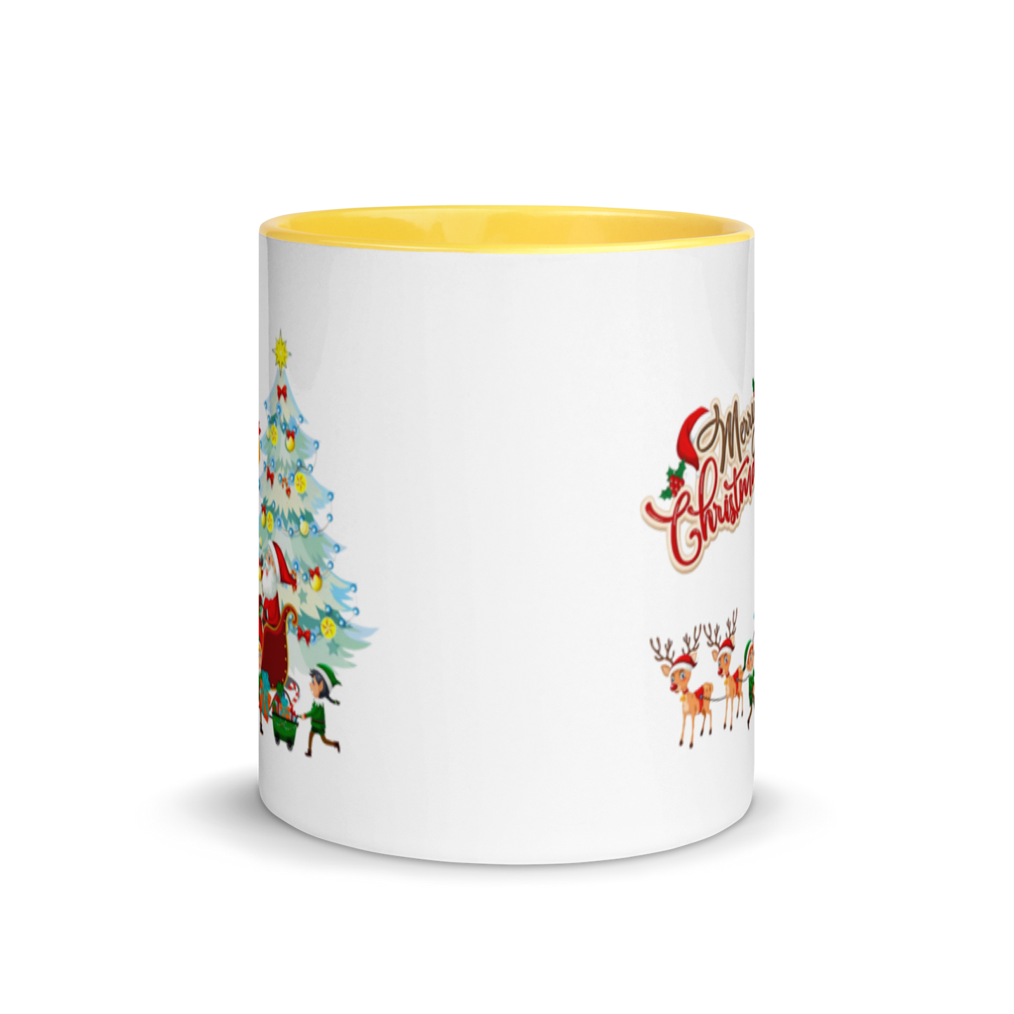 Christmas Mug with Color Inside