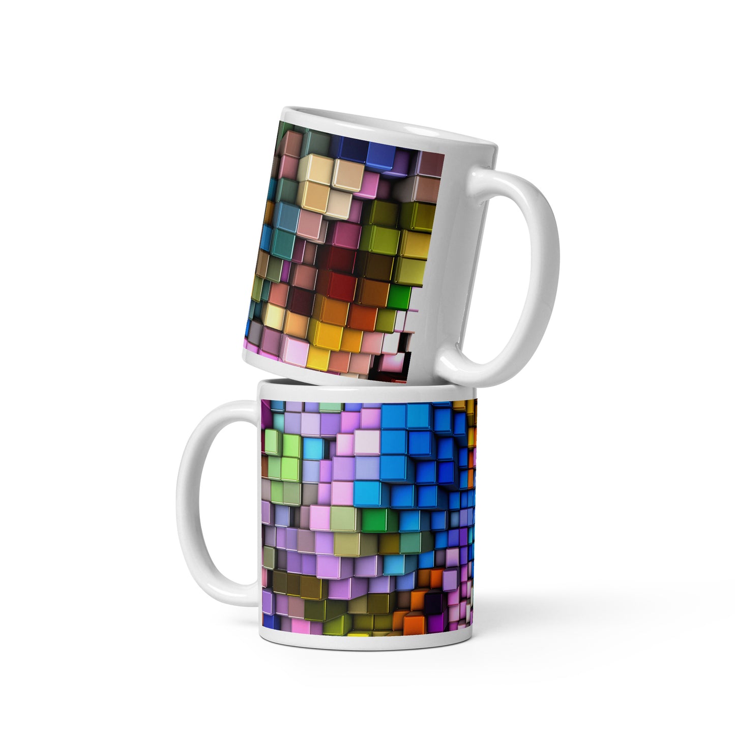 Rainbow Colored Mug