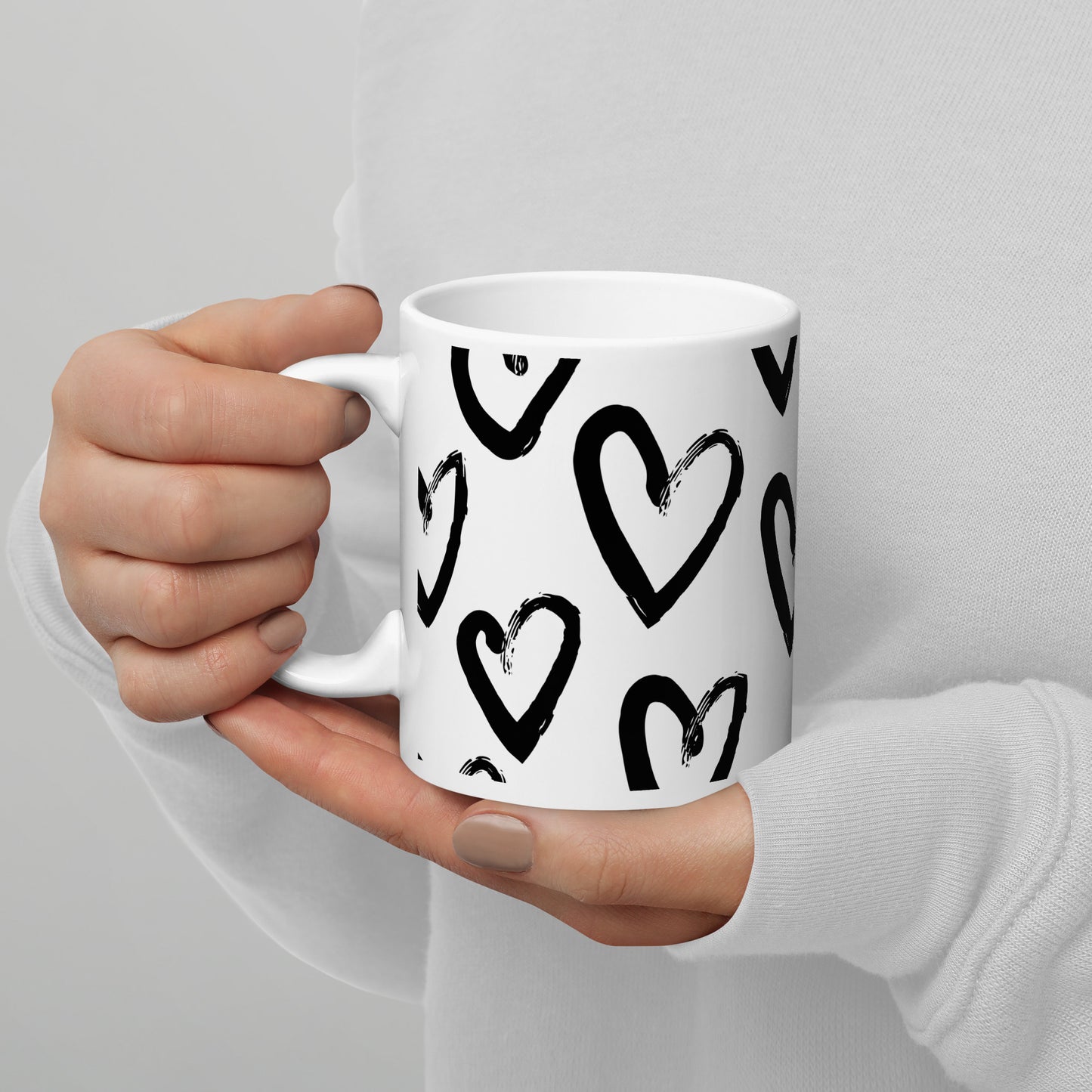 Black Hearts Mug