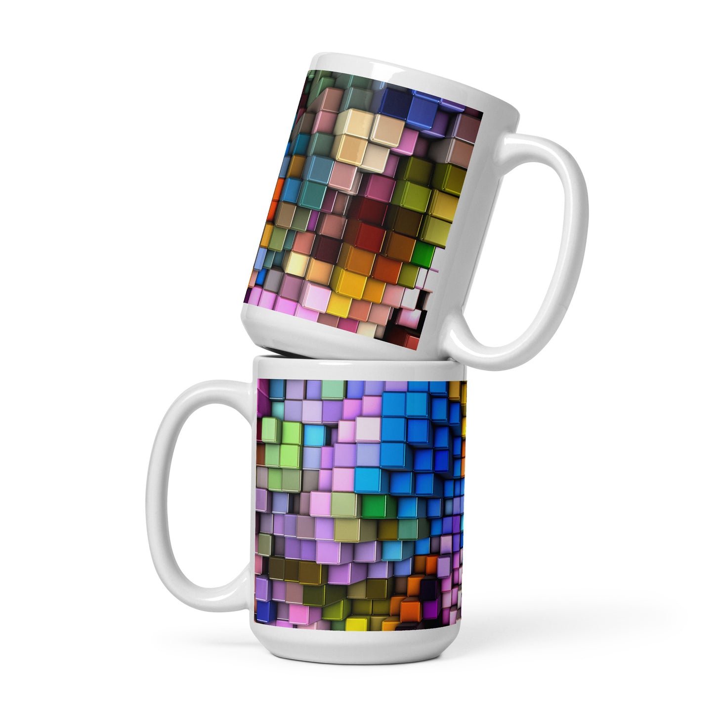 Rainbow Colored Mug