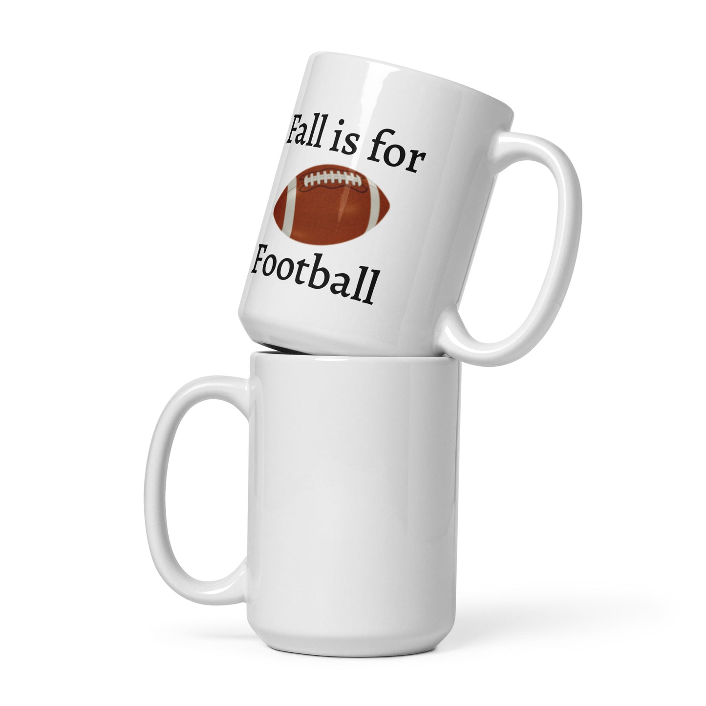 Fall is for football mug