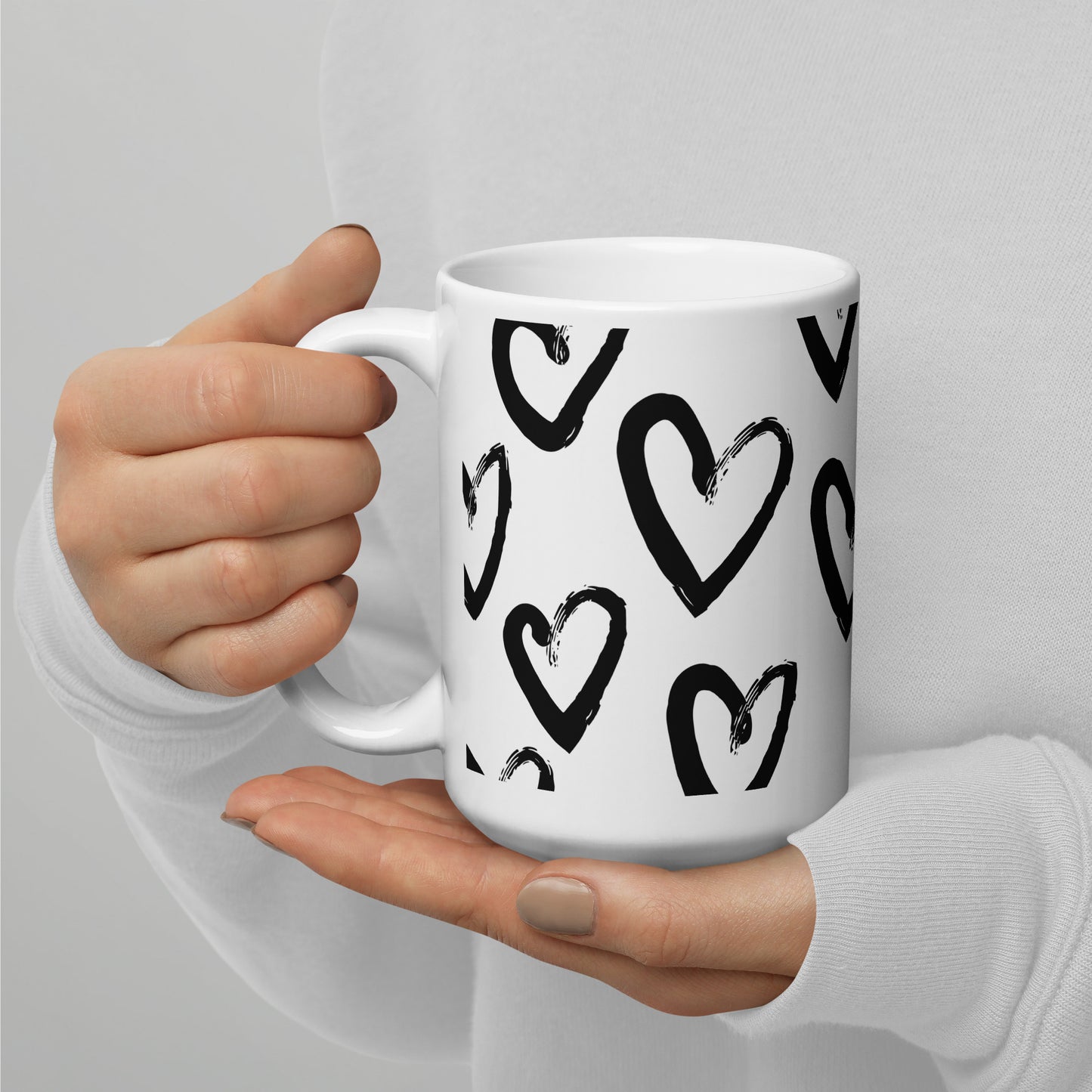 Black Hearts Mug