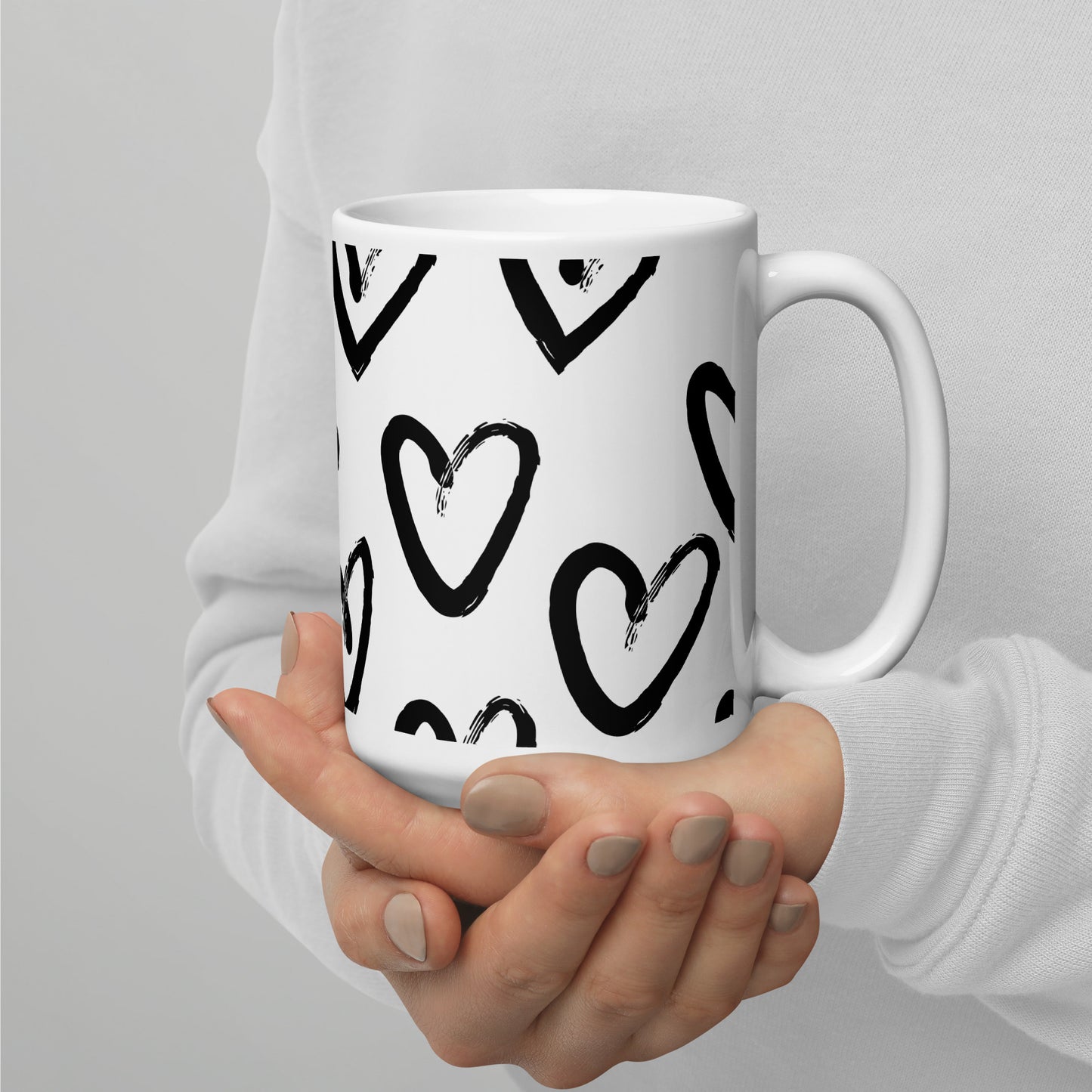 Black Hearts Mug