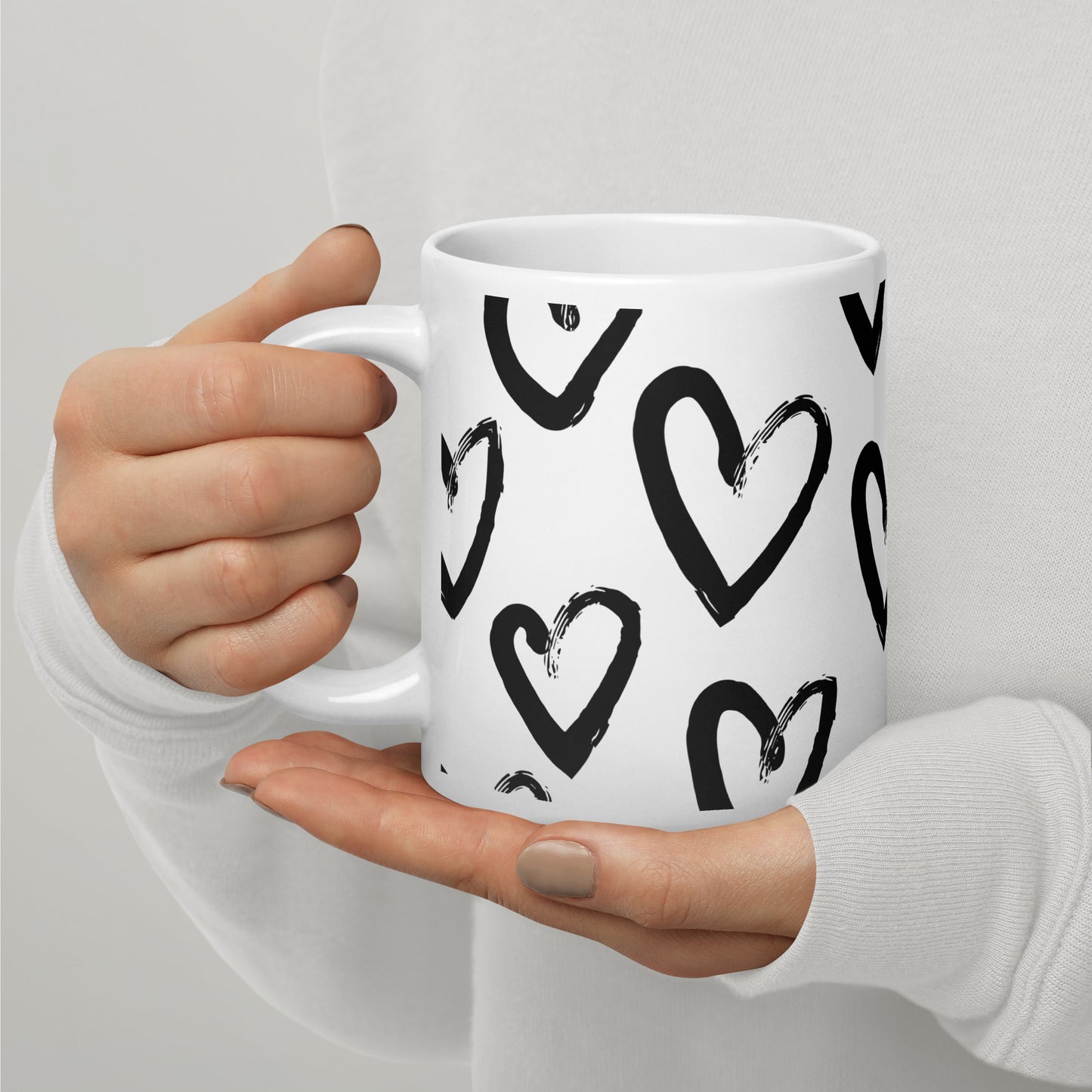 Black Hearts Mug