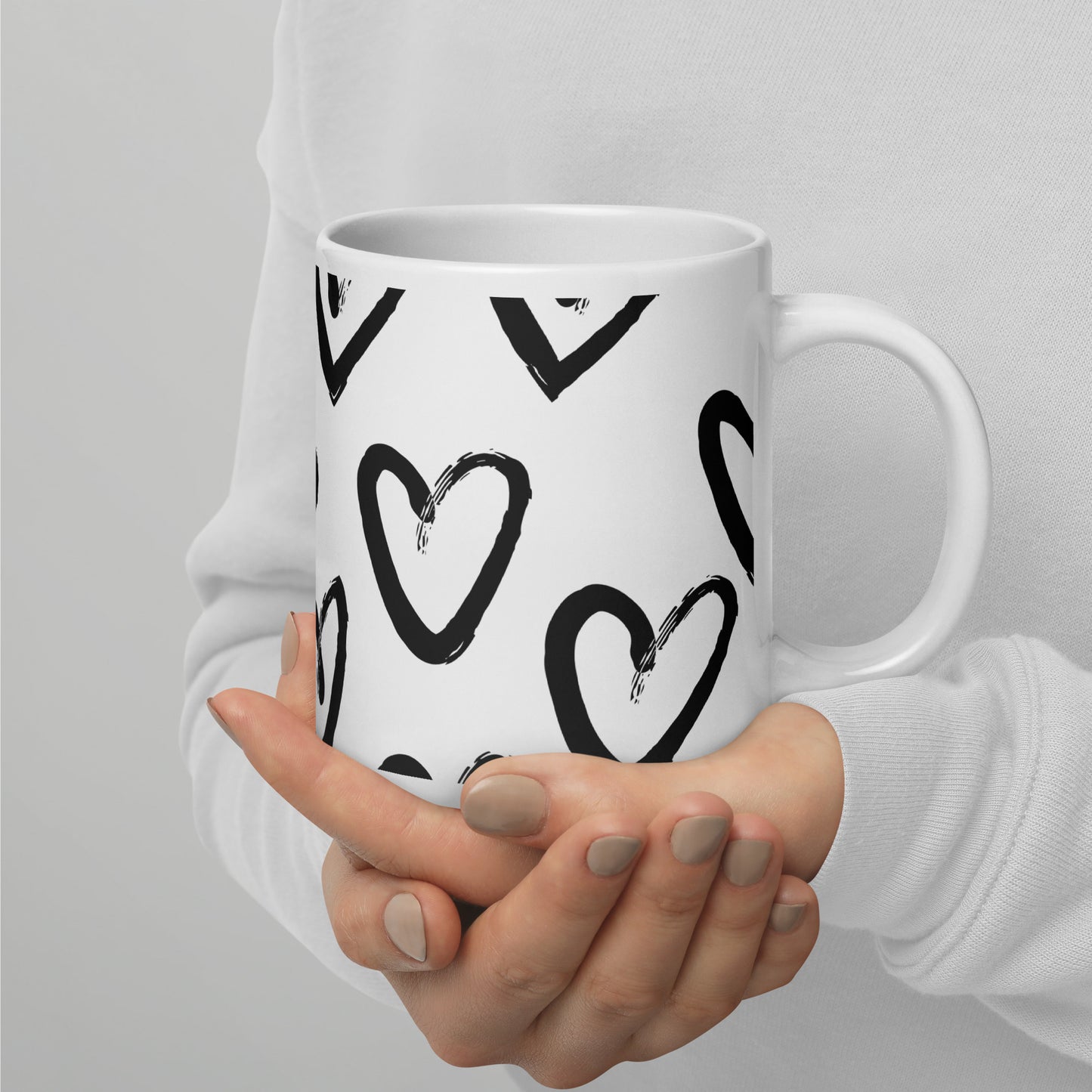 Black Hearts Mug